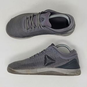 Reebok Crossfit Nano 8 Flexweave Athletic Training Shoes Gray CN2976 size 8 Mens